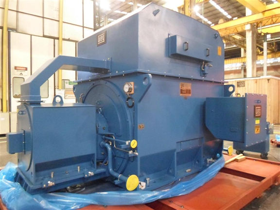 Unused Weg 6,000 Kw (8,043 Hp) Synchronous Motor, 850 Rpm)